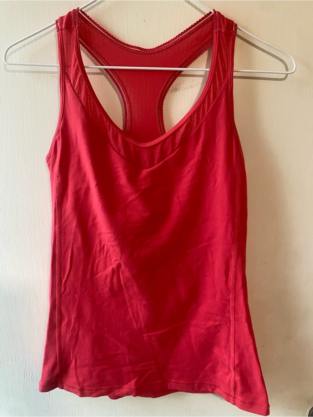 Lululemon Coral Pink Racerback Tank Top